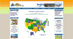 Desktop Screenshot of lakehousevacations.com